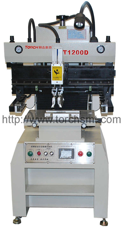 Semi automation high precision screen printing machine T1200D