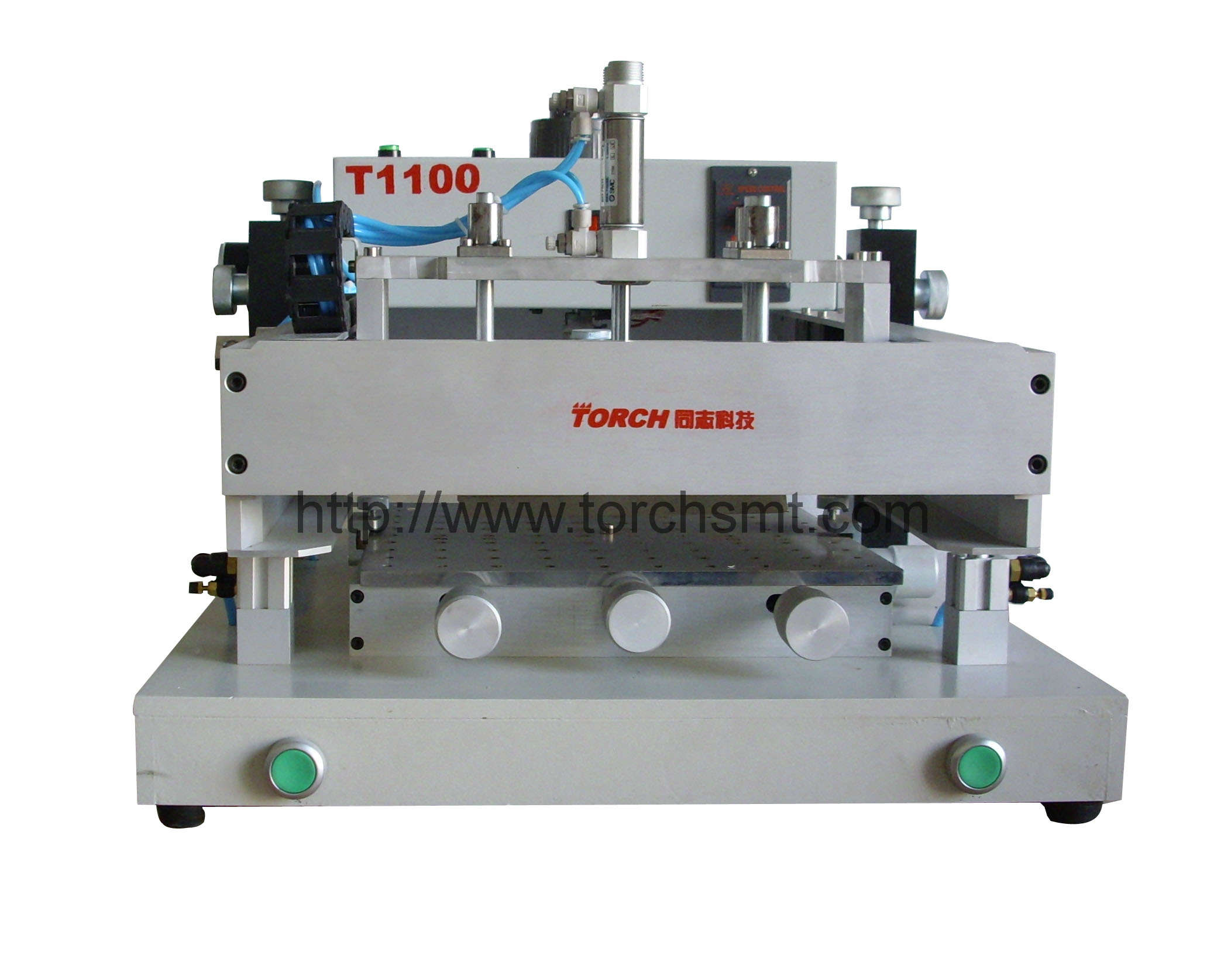 Bench-top high accuracy semiautomatic printing machine T1100