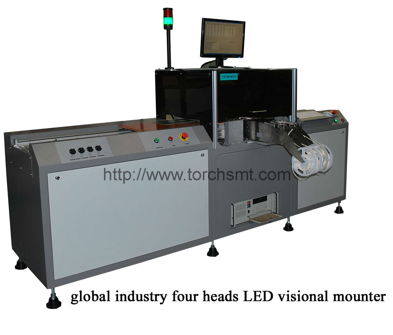 LED Automatic Chip Mounter Model LED640V LED Pick Place Machine