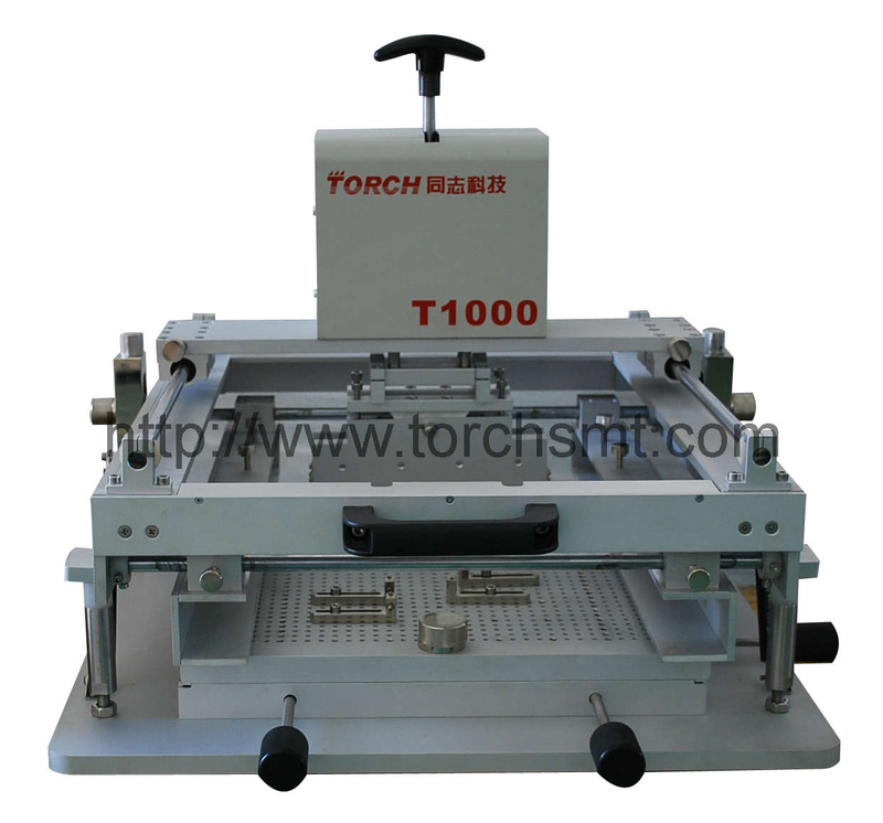 Manual high precision screen printing machine T1000
